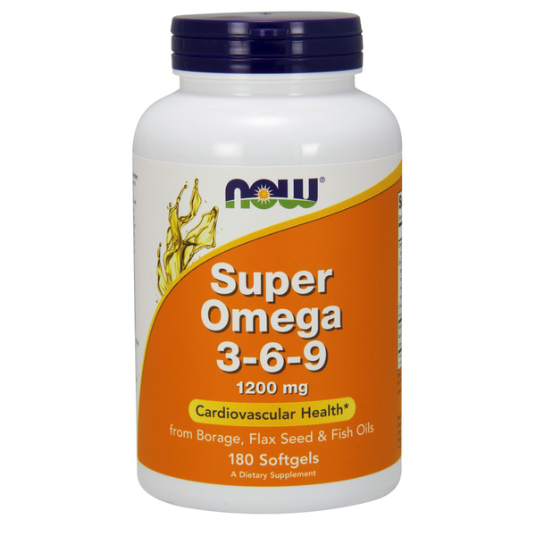 Super Omega 3-6-9 1200 mg (180 Softgels)