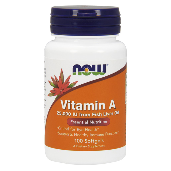 Vitamin A  25,000 IU (bottle of 100)